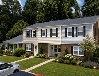 Spacious townhome layout